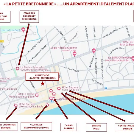 Appartamento La Petite Bretonniere - T4 Confort A 150m De La Benoit